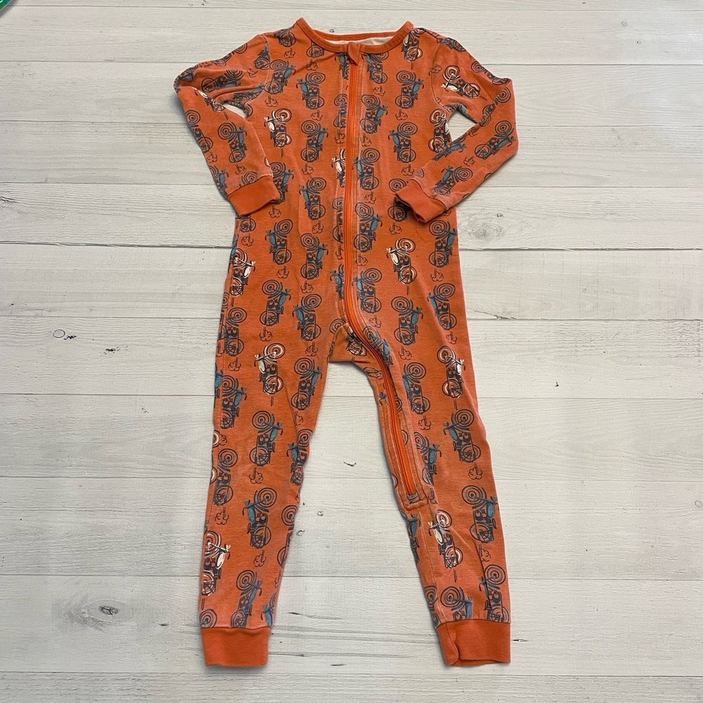 Tea‎ Collection motorcycle footless sleeper 18-24 months